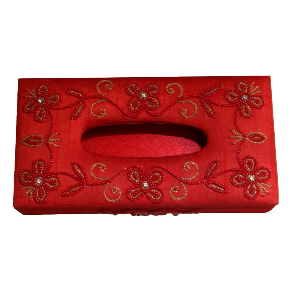 opulent homes embroidered tissue box 5