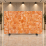 Stone Plus India Orange Selenite Slab
