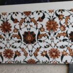 stone plus india marble inlay flooring/ marble carpet