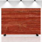 Red Traventine Slab