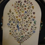 stone plus india marble inlay tree of life in gemstones wall mural