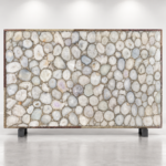 White Agate Slab/ Tabletop