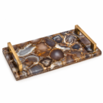 Tray Brown Agate