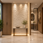 White Marble Cnc panel 3