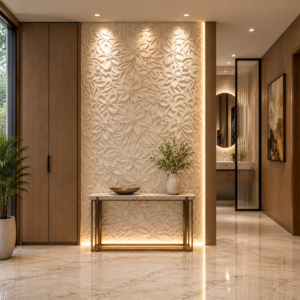 White Marble Cnc panel 3