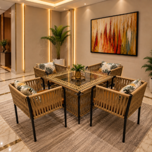 Rattan  Chair Set