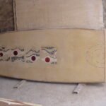 Wooden Table with Mother of Pearl Inlay - View 2