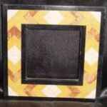 Marble Inlay Mirror Frame - View 2