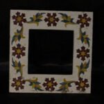 Marble Inlay Photo-Mirror Frame - View 2