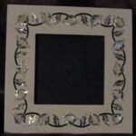 Mother of Pearl Inlay on Marble Photo Frame - View 2