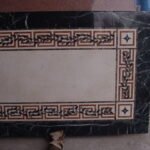 Marble Inlay Dining Table - View 5