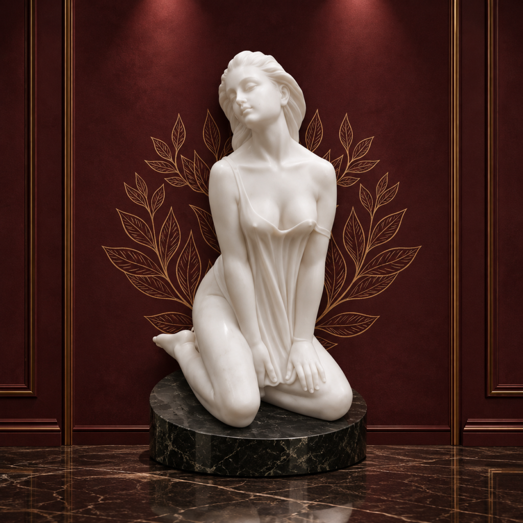 Marble Statue Lady