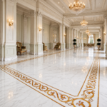 Temple Creeper Marble Inlay Border | Stone Plus India