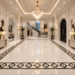 Bleeding Square Marble Inlay Border | Stone Plus India