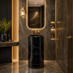 Black Markina Pedestal Basin