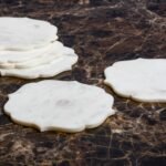 Coasters White Marble – Handcrafted Moroccan - View 5