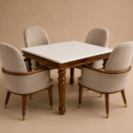 Regency Marble Dining Table - View 2