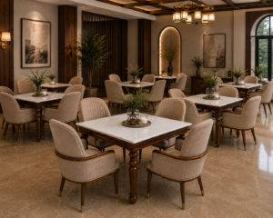 Regency Marble Dining Table