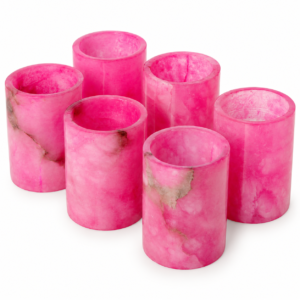 Glasses Pink Alabaster