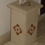 Marble Inlay Pedestal 4 - View 3