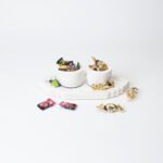 Platter Bowl Set - White Marble