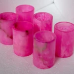 Glasses Pink Alabaster - View 3