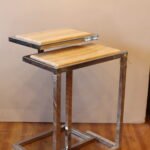 C – Shaped Marble Tables 1 - View 4