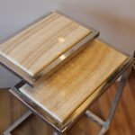C – Shaped Marble Tables 1 - View 3