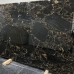 Golden Portoro Natural Marble Slab - View 2
