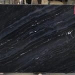 Indian Black Marquina Natural Marble Slab - View 2