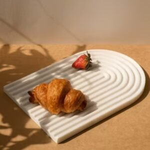 Platter Arche Marble Arcada Ribbed