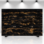 African Golden Portoro Natural Marble Slab
