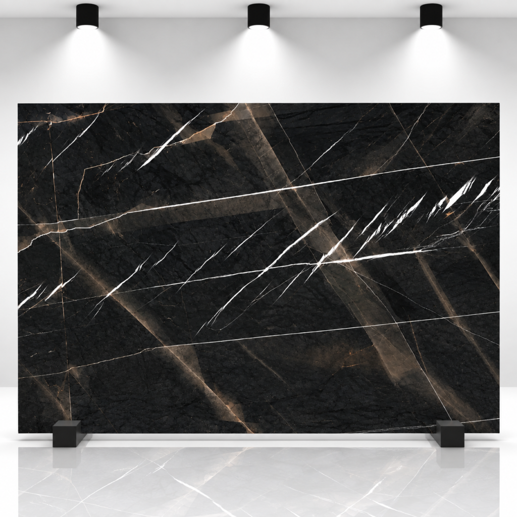 Amazon Black Natural Marble Slab