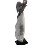 The Amethyst Sentinel - Amethyst on Agate