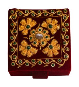 Embroidered Gift Box