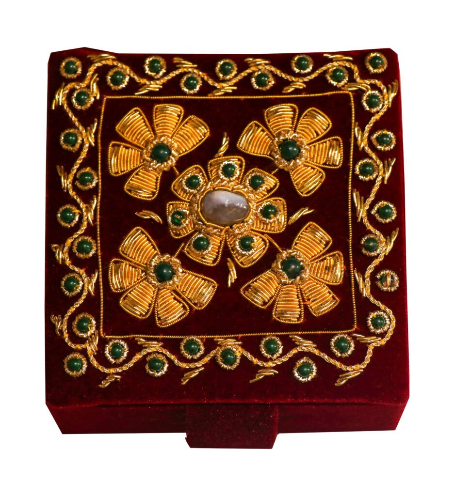 Embroidered Gift Box