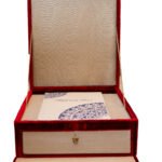Embroidered Red Card Box - View 6