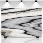 Bianco Wave Natural Marble Slab