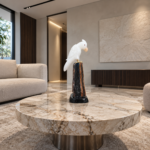 The White Cockatoo - White Quartz Bird on Agate Base