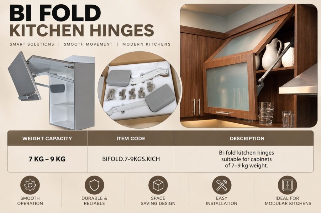 Bi-Fold Kitchen Hinges