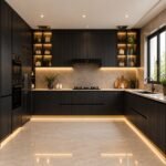 Fluted Charcoal Black