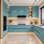 Fluted Dusty Teal