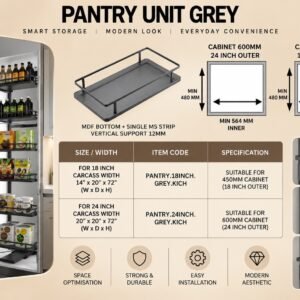 Pantry Unit - Grey