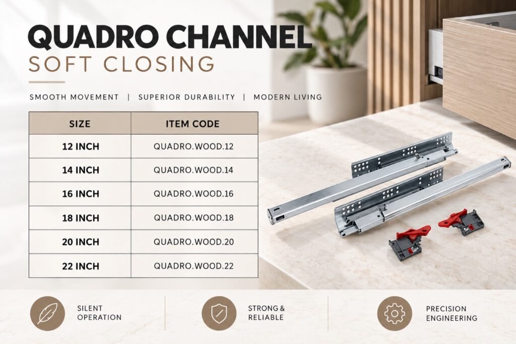 Quadro Channel - Soft Closing