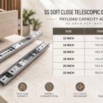 SS Soft Close Telescopic Channel - 40kg