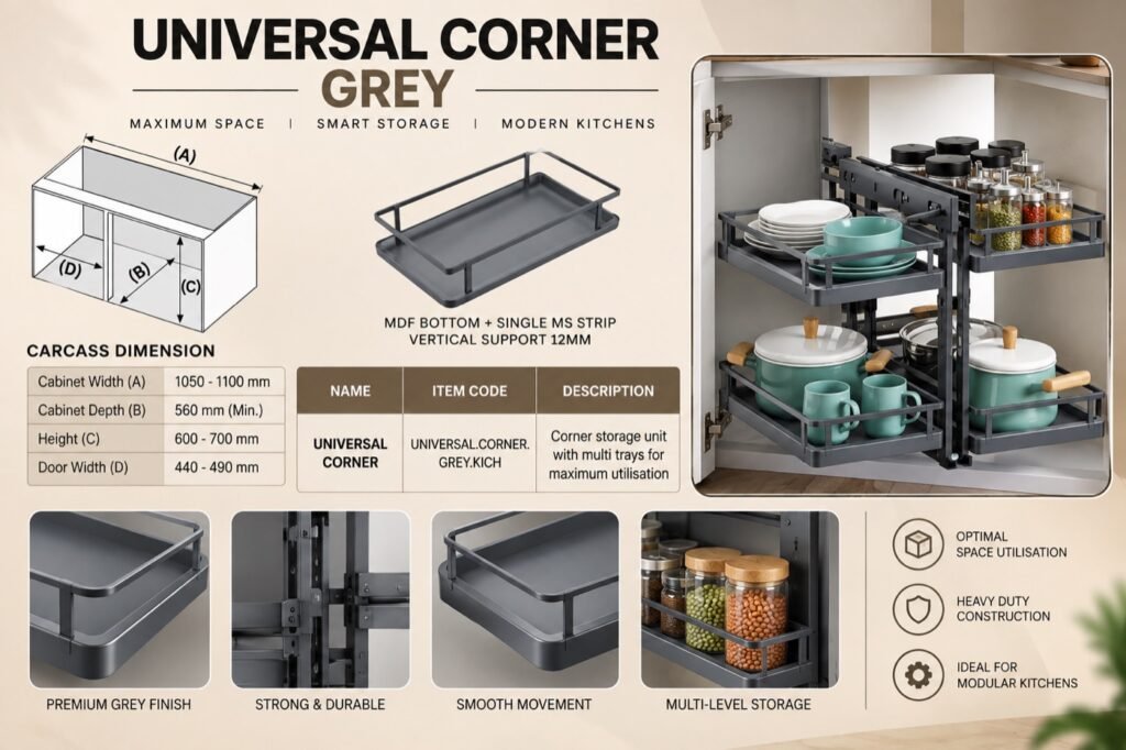 Universal Corner - Grey