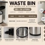 Waste Bin - SS 14 Litres