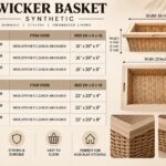 Wicker Basket - Synthetic